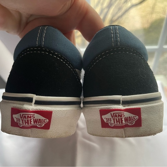 Vans Old Skool Low Ultracush Black Blue 508731  Women's Size 7 Men's Size 5.5 - Picture 5 of 8